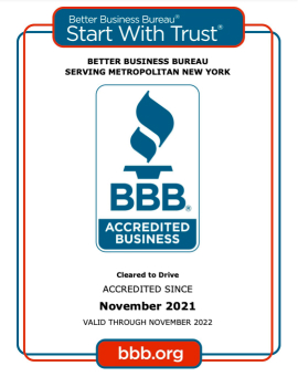 Cleared to Drive acreditado por el Better Business Bureau