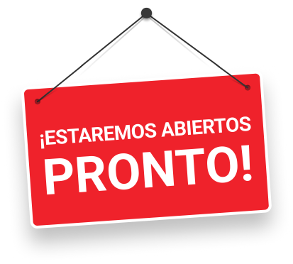 We’ll be open soon!