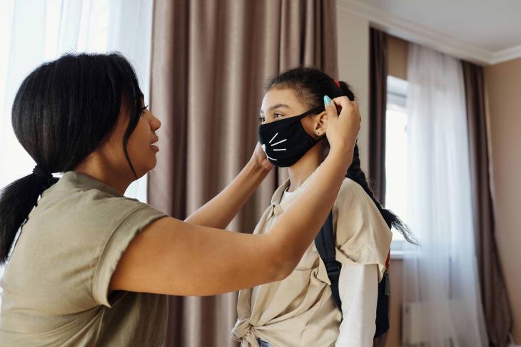 Wear a facemask to your scheduled DMV appointment